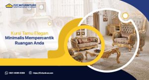 kursi tamu elegan minimalis