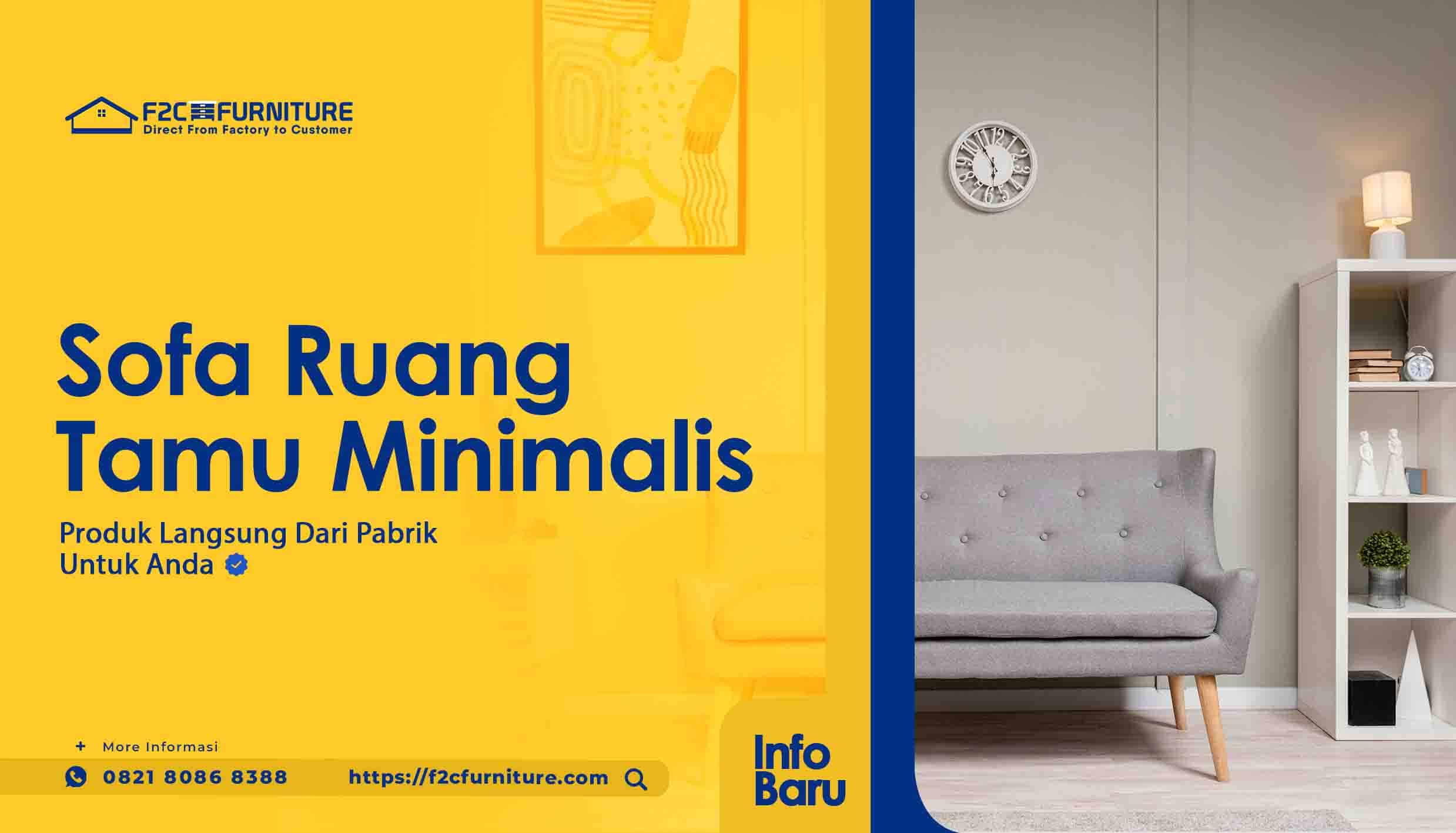 sofa ruang tamu minimalis