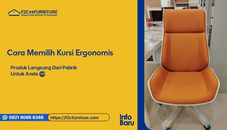 Gambar Cara Memilih Kursi Ergonomis