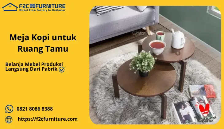 Gambar Meja Kopi Untuk Ruang Tamu