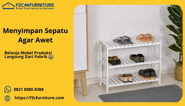 Gambar Menyimpan Sepatu Agar Awet