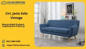 Gambar Ciri Jenis Sofa Vintage