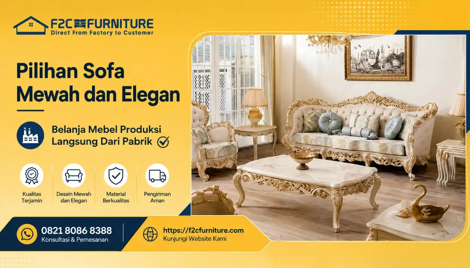 Gambar Pilihan Sofa Mewah