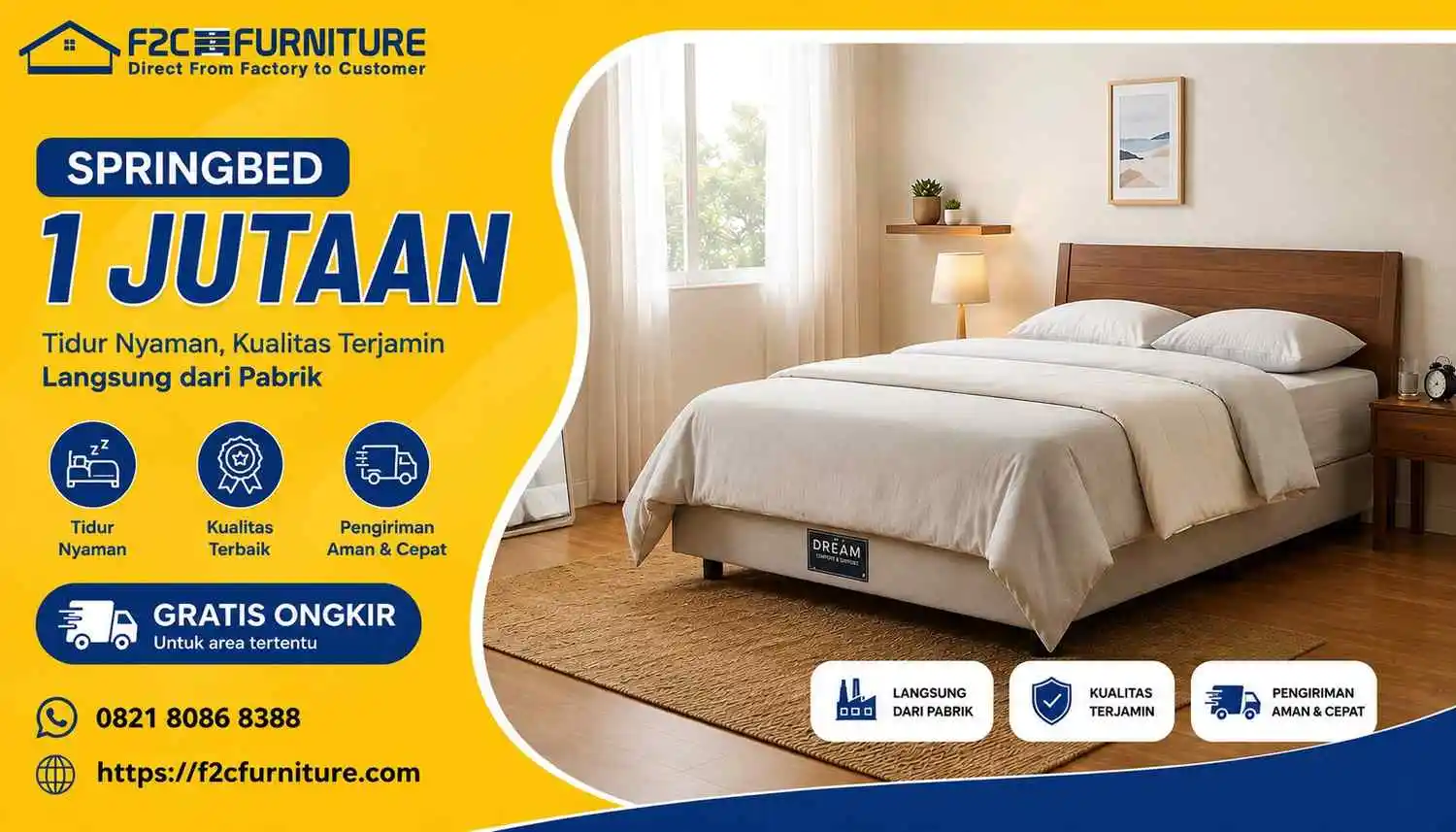 Gambar Springbed 1 Jutaan